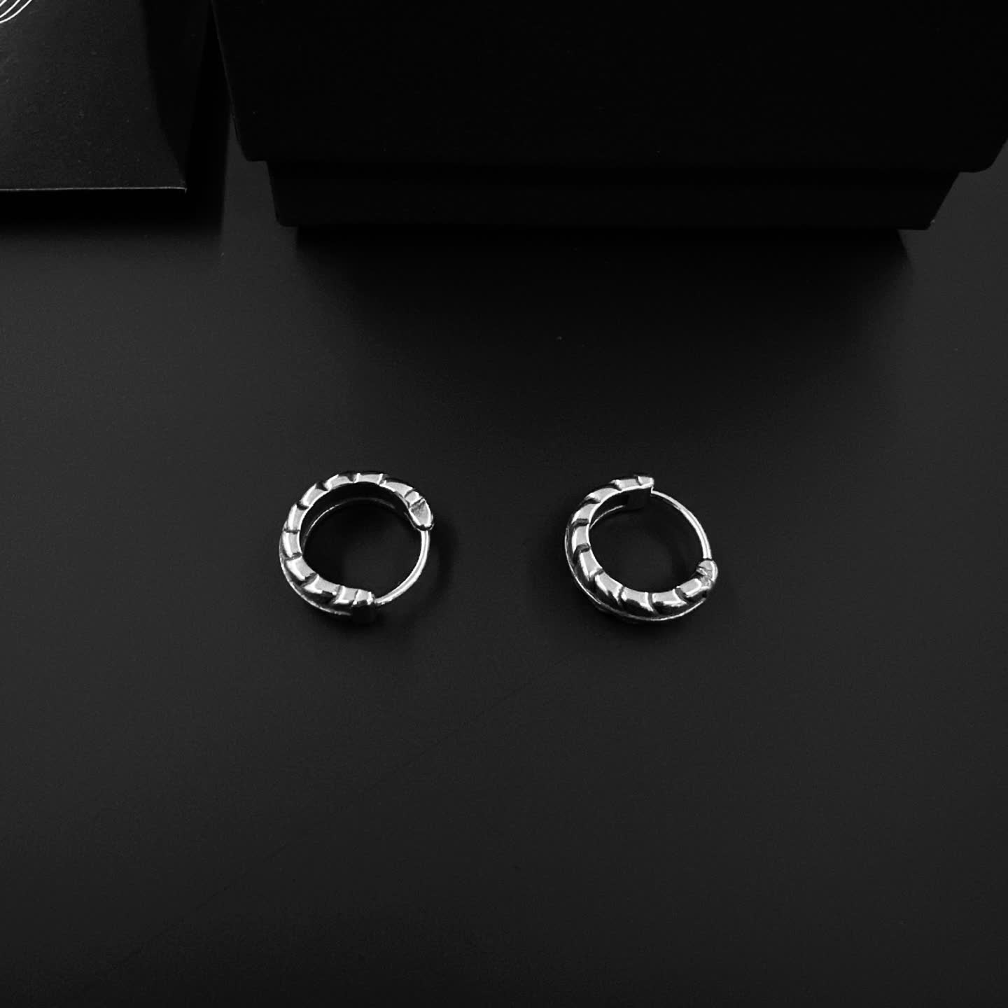 Chrome Hearts Chronicles of Eternity Hoop Earrings